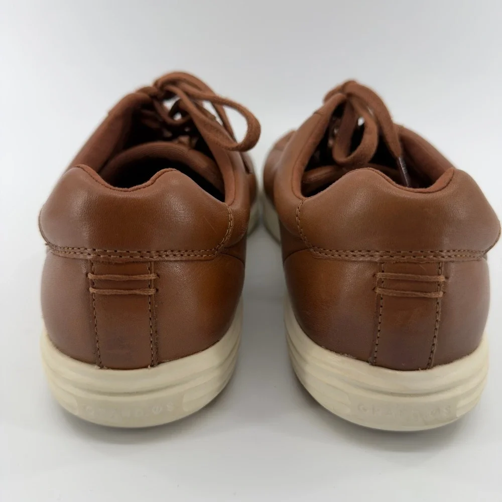 Cole Haan Grand Crosscourt II Mens‎ 12M British Tan Leather Sneakers
